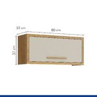 Armário Aéreo Para Cozinha 1 Porta Geladeira Torino Cinamomo/