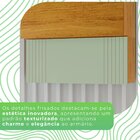 Armário Aéreo Para Cozinha 2 Portas 100% Mdf Paloma Cinamomo