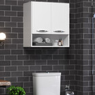 Armário Aéreo Para Cozinha 2 Portas 1 Nichos