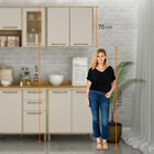 Armário Aéreo Para Cozinha 2 Portas 80 Cm Áustria Valdemóveis