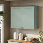 Armário Aéreo Para Cozinha 2 Portas Provençais Iluminata  Ver