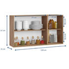 Armário Aéreo Para Cozinha 3 Portas Be Mobiliario Cook