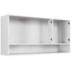 Armário Aéreo Para Cozinha 3 Portas Plus Branco