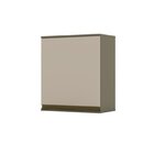 Armário Aéreo Para Cozinha 60cm 1 Porta Évelin  Duna/cristal