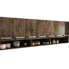 Armario Aereo Para Cozinha 7 Portas Castani Luxemburgo Brienz