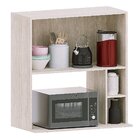 Armário Aéreo Para Cozinha 80 Cm 2 Portas Com Nicho Atenas Ci