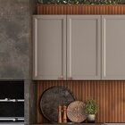 Armário Aéreo Para Cozinha 80cm 2 Portas Unna Gris