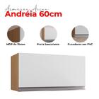 Armário Aéreo Para Cozinha Ambiente Andréia 1 Porta Amêndoa B