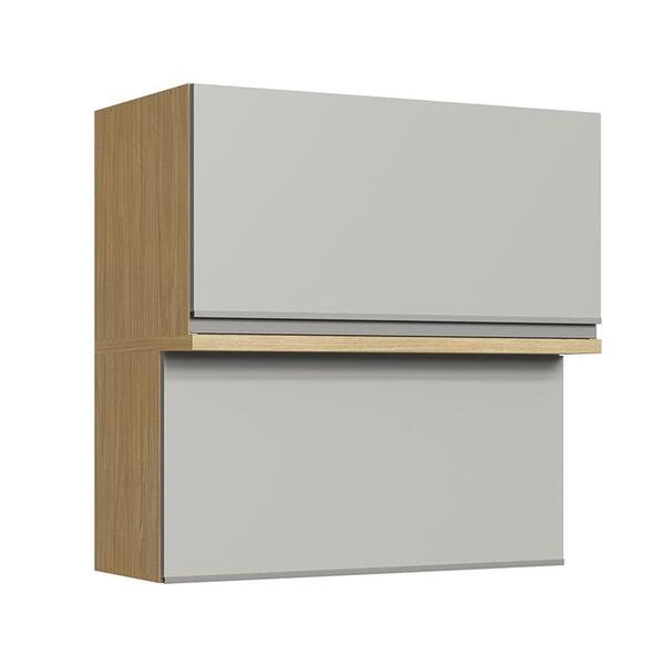 Armário Aéreo Para Cozinha Com 2 Portas Basculante Em Mdf