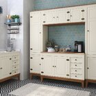 Armário Aéreo Para Cozinha Off White