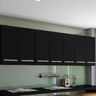 Armario Aereo Para Cozinha Preto Bangladesh Brienza Movelaria