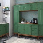 Armário Aéreo Para Cozinha Verde