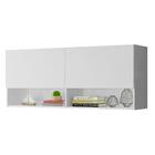 Armário Aéreo Para Escritório Com Nicho E Prateleira 120cm Br