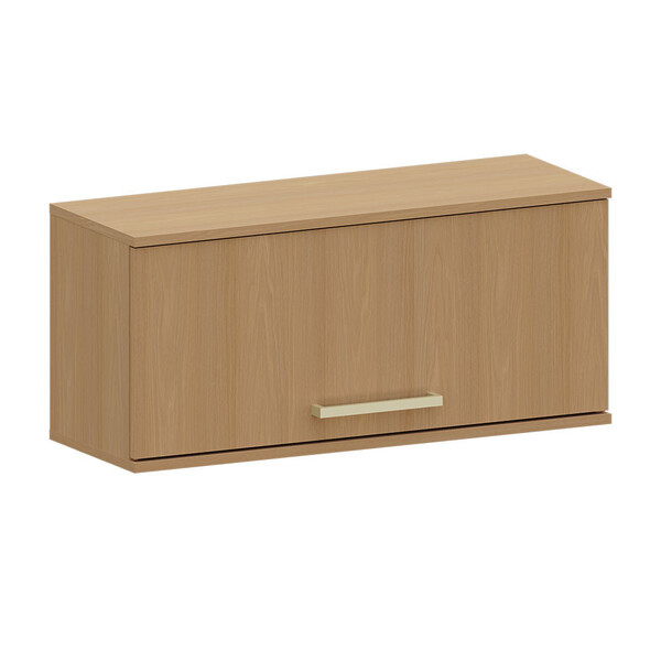 Armário Aéreo Para Geladeira 100 Mdf 1 Porta Basculante 80cm