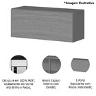 Armário Aéreo Para Geladeira 100% Mdf 80cm Luna Atacama/branco