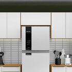 Armário Aéreo Para Geladeira 100% Mdf 80cm Luna Cinamomo/bran