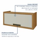 Armário Aéreo Para Geladeira 1 Porta Basculante Imperatriz 10