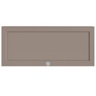 Armário Aéreo Para Geladeira 80cm 1 Porta Unna  Fumê