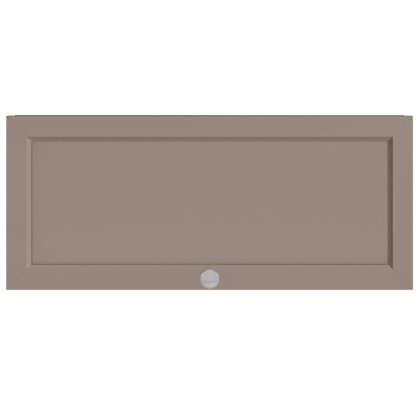 Armário Aéreo Para Geladeira 80cm 1 Porta Unna  Fumê