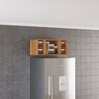 Armário Aéreo Para Geladeira Pérola Cinamomo