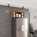 Armário Aéreo Para Geladeira Pérola Cinamomo