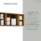 Armário Aéreo Para Geladeira Pérola Cinamomo