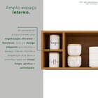 Armário Aéreo Para Geladeira Pérola Cinamomo