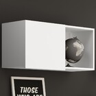 Armário Aéreo Para Quarto Aurora 1 Porta Branco Tx - Be Mobil