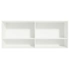 Armário Aéreo Para Quarto Com Nicho E Prateleira 120cm Branco