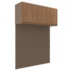 Armário Aéreo Para Quarto Ponte San Diego 4 Portas Damasco/no