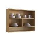 Armário Aereo Paris Gralar Louro Freijo/off White/reflecta