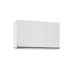 Armário Aéreo Pérola 120 Cm 3 Portas Branco - Fdecor