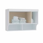 Armário Aéreo Ponte Modulado 1 Porta 1 Nicho Infinity  Branco