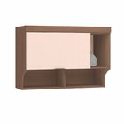 Armário Aéreo Ponte Modulado 1 Porta 1 Nicho Infinity  Macadâ