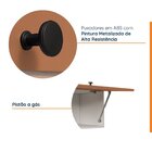 Armário Aéreo Porta Basculante 80cm Arizona Cabecasa Madeirao