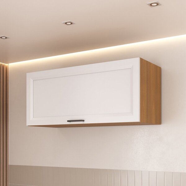 Armario Aéreo Porta Basculante 80cm Soho Cabecasa Madeiraorig