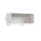 Armário Aéreo Porta Basculante 90cm Puxador 150cm Ipanema Cab