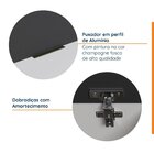 Armário Aéreo Porta Basculante 90cm Puxador 150cm Ipanema Cab