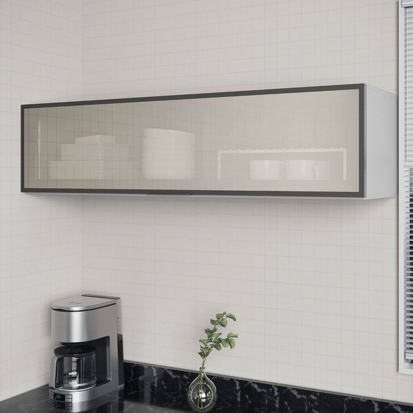 Armário Aéreo Porta Basculante Reflecta 120cm Nara Cabecasa M