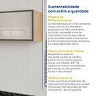 Armário Aéreo Porta Basculante Reflecta 120cm Nara Cabecasa M