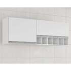 Armário Aéreo Prisma 2 Pt Branco