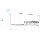 Armário Aéreo Prisma 2 Pt Branco