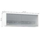 Armário Aéreo Samira 2 Pt Branco