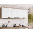 Armário Aéreo Simples Esquerdo Bréscia 60 Cm Branco