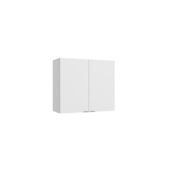 Armário Aéreo Suprema 2 Portas Branco 80cm X 34cm