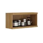 Armário Aéreo Suspenso Cozinha 1 Porta Basculante Mdf Organiz