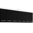 Armario Aereo Suspenso De Cozinha Bangladesh Preto Brienza Mo