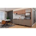 Armário Aéreo Suspenso Flutuante Multiuso Cozinha 3 Portas 1