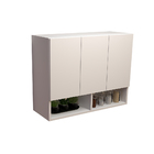 Armário Aéreo Suspenso Maringá Branco - Moveise