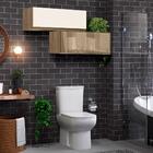 Armário Aéreo Suspenso Para Banheiro 2 Portas Em Vidro Reflec